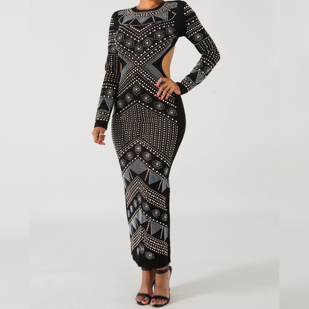 🔴 BALMAIN Style Evening Dress